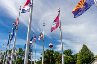 Flag Pole Installation