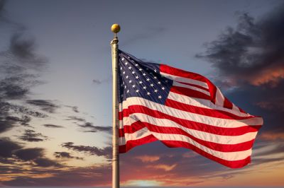 Adds patriotic curb appeal